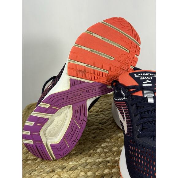 Brooks Launch 5 B Comfort Cushioned Athletic Running Sneakers Women’s 8.5 - Picture 10 of 11